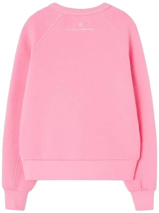 Kids Sheep Shark Sweatshirt Pink F24023 018FY - THE ANIMALS OBSERVATORY - BALAAN 3