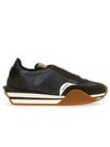 Men's James Low Top Sneakers Black - TOM FORD - BALAAN 2