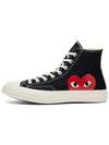 Chuck Taylor High Top Sneakers P1 K112 1 Black - COMME DES GARCONS - BALAAN 3