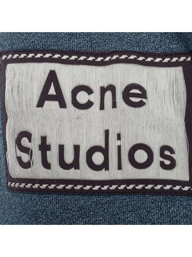 Logo Patch Hoodie Navy - ACNE STUDIOS - BALAAN 5