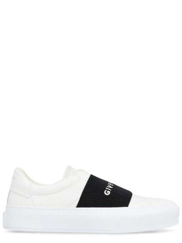 City Banding Logo Low Top Sneakers White - GIVENCHY - BALAAN 2