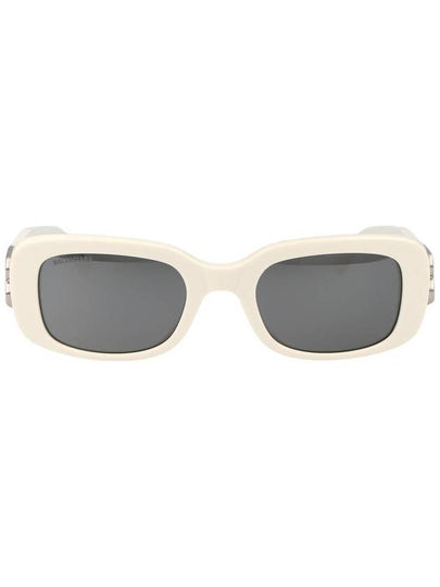 Eyewear Rectangle Acetate Sunglasses White - BALENCIAGA - BALAAN 2