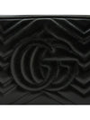 GG Marmont Matelasse Small Chain Shoulder Bag Black - GUCCI - BALAAN 10