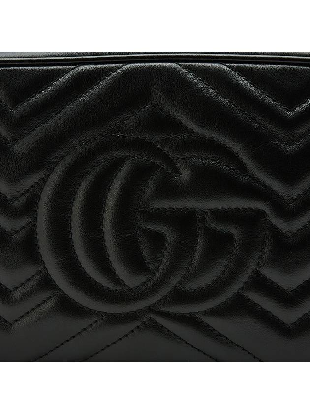 GG Marmont Matelasse Small Chain Shoulder Bag Black - GUCCI - BALAAN 10