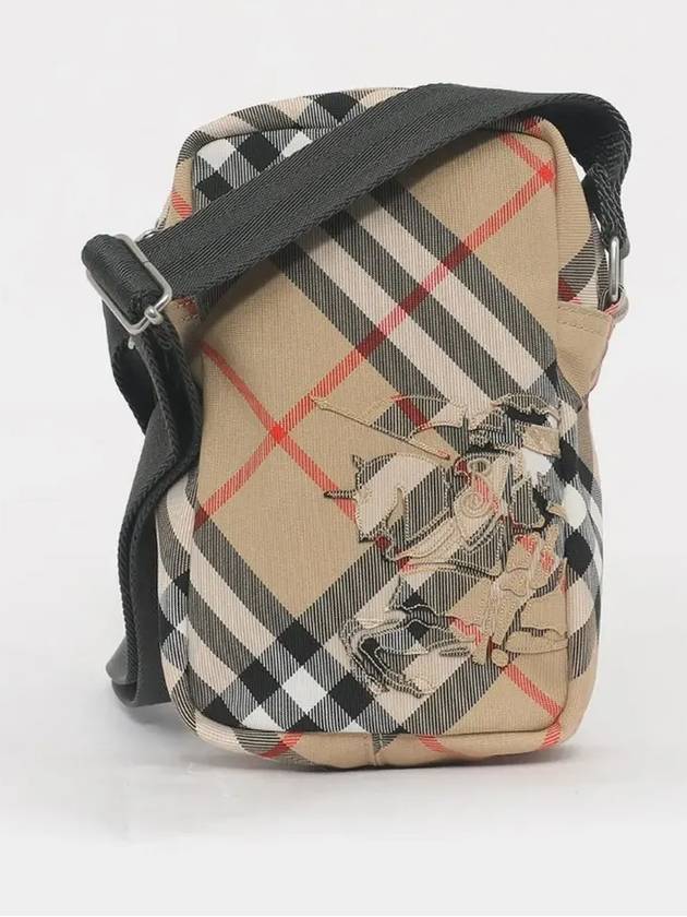 EKD Appliqué Check Phone Cross Bag Beige - BURBERRY - BALAAN 4