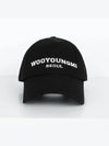 Embroidery Logo Seoul Ball Cap Black - WOOYOUNGMI - BALAAN 6