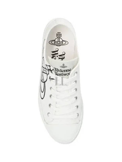 ORB Logo Low Top Sneakers White - VIVIENNE WESTWOOD - BALAAN 2