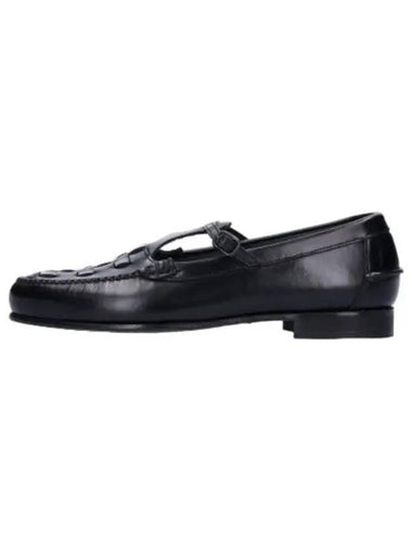 Makeda bar loafers black - HEREU - BALAAN 1