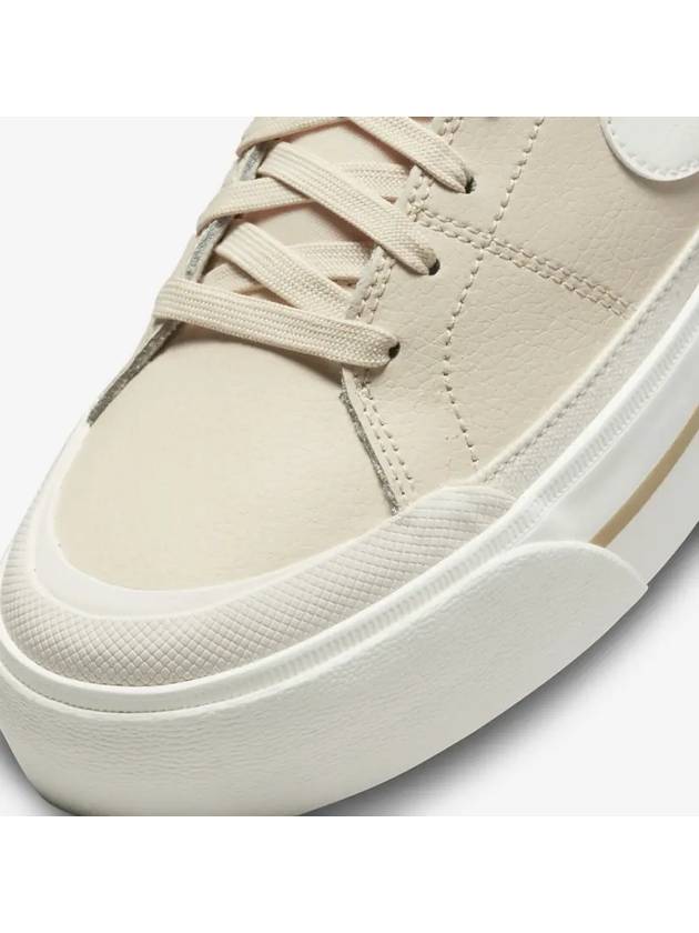 Court Legacy Lift Low Top Sneakers Beige - NIKE - BALAAN 7