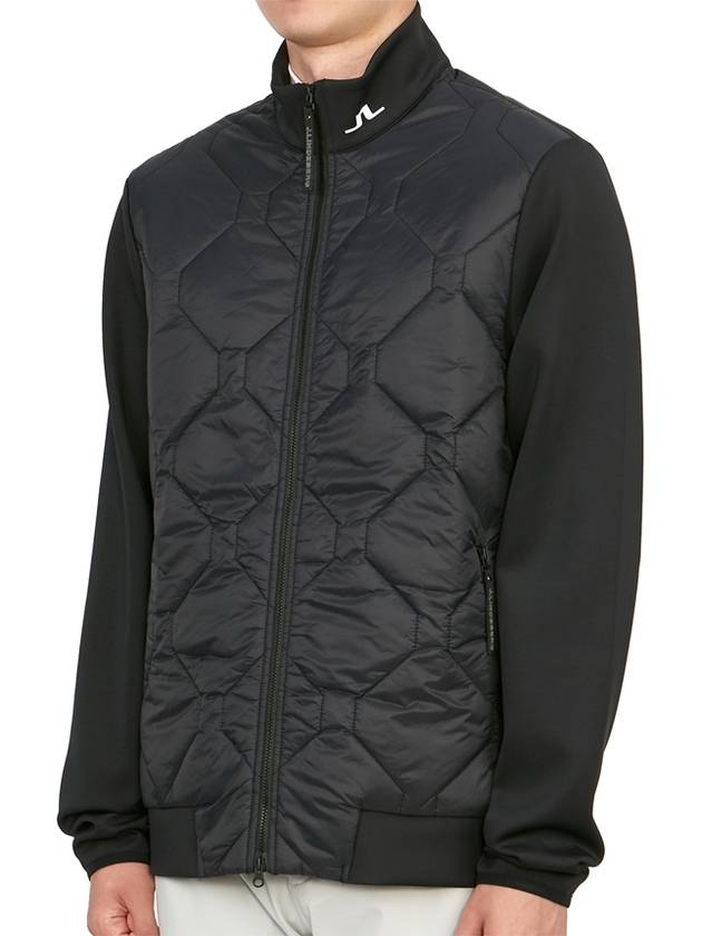 quilt hybrid padded jacket black - J.LINDEBERG - BALAAN 4