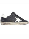 Superstar Leather Low Top Sneakers Black - GOLDEN GOOSE - BALAAN 6