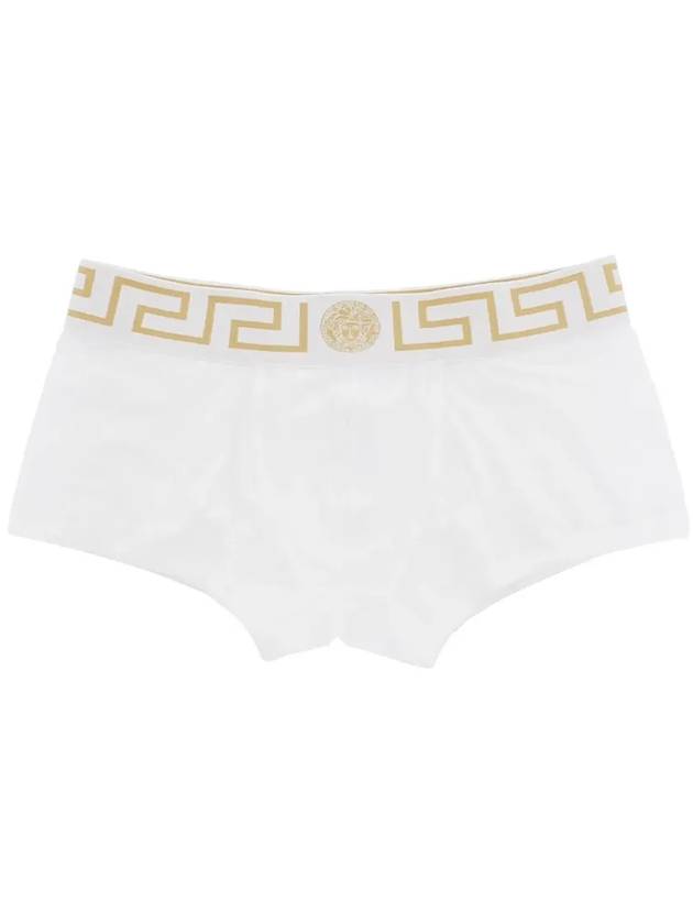 Greca Border Trunk Briefs White - VERSACE - BALAAN 3