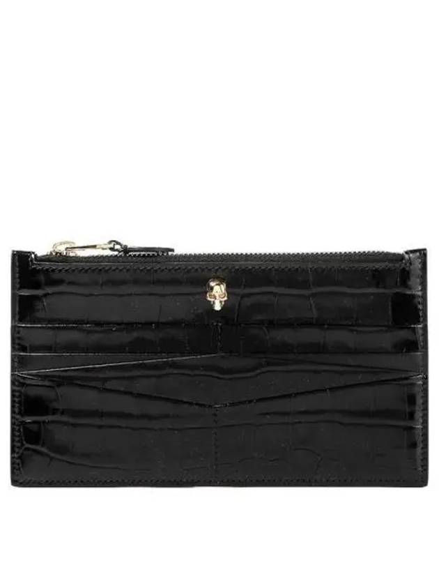 Women s Flat Zipper Card Wallet 270335 - ALEXANDER MCQUEEN - BALAAN 1