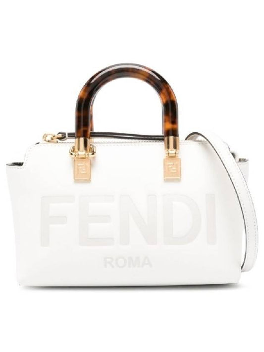 By The Way Small Leather Tote Bag White - FENDI - BALAAN 2