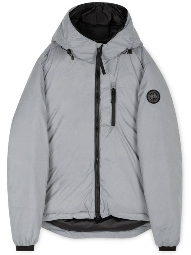 Lodge Hooded Down Jacket Grey - CANADA GOOSE - BALAAN 4