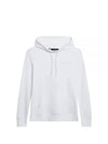 Vice Logo Relaxed Fit Hoodie White - J.LINDEBERG - BALAAN 2