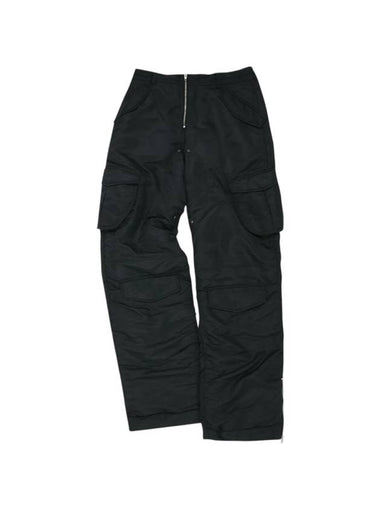 Reversible Padded Camouflage Cargo Pants Black - ANDERSSON BELL - BALAAN 1