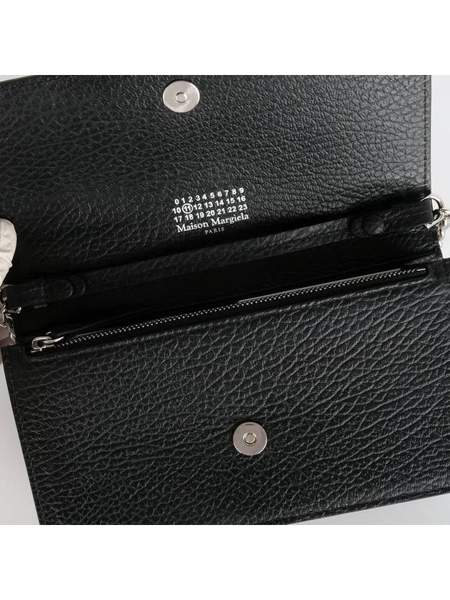 Stitch Large Chain Long Wallet Black - MAISON MARGIELA - BALAAN 5