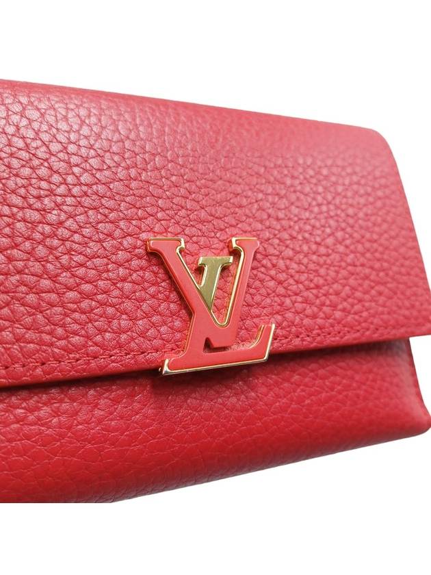 Women s M63740 Capucine Compact Wallet Taurillon Ring - LOUIS VUITTON - BALAAN 6