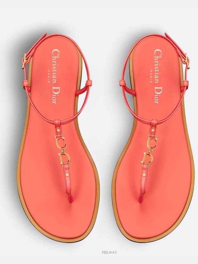 C'Est Thong Sandals Orange - DIOR - BALAAN 3