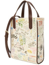 Print Mini Tote Cross Bag Ivory - GOLDEN GOOSE - BALAAN 3