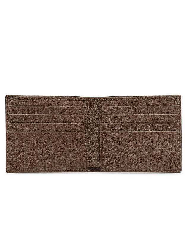 Ophidia GG Half Wallet Beige Ebony - GUCCI - BALAAN 4