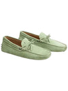 Gommino Nubuck Driving Shoes Green - TOD'S - BALAAN 4