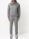 Location Cotton Hoodie Grey - BURBERRY - BALAAN 4