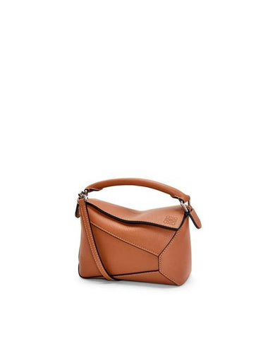 Mini Puzzle Classic Calfskin Tote Bag Tan - LOEWE - BALAAN 1