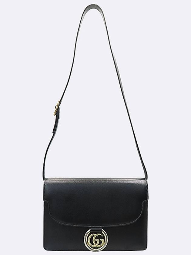 589474 Black color GG ring torchon small shoulder bag - GUCCI - BALAAN 4