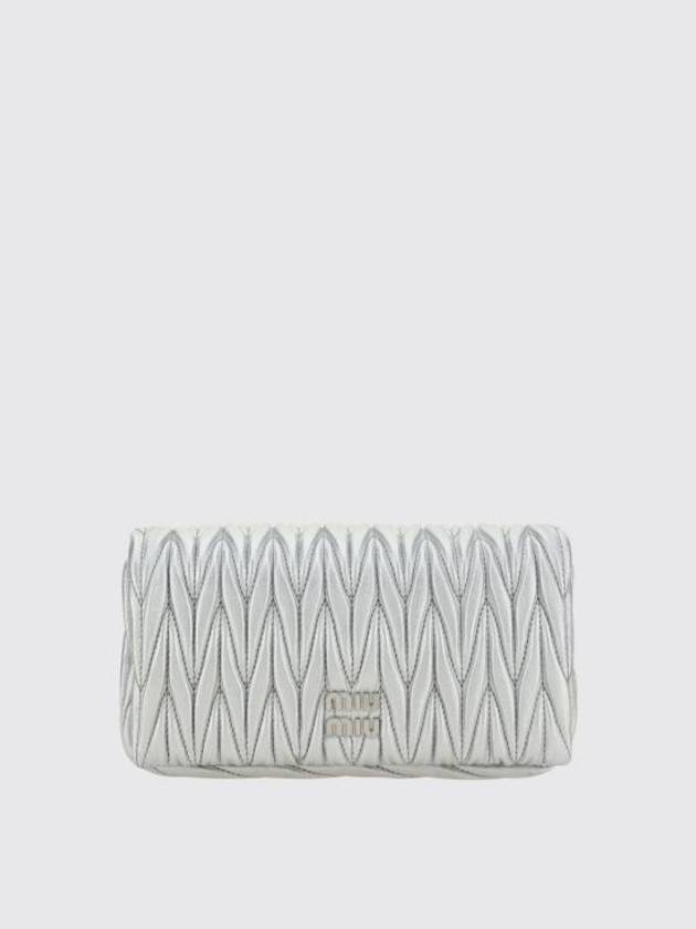 Shoulder Bag 5BP086N88 F0118 Silver - MIU MIU - BALAAN 1