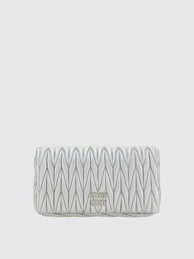 Shoulder Bag 5BP086N88 F0118 Silver - MIU MIU - BALAAN 1