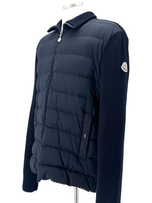 Knit padded zip up jacket - MONCLER - BALAAN 1