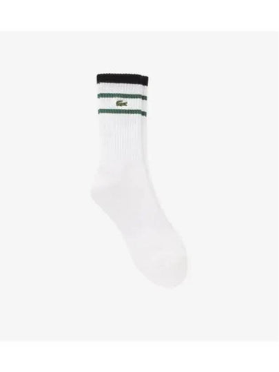 men sport socks white - LACOSTE - BALAAN 2