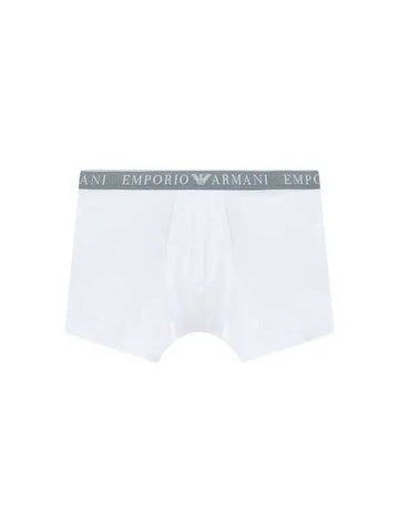 UNDERWEAR Men s Embossed Logo Band Long Drawn White - EMPORIO ARMANI - BALAAN 1