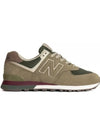 New Balance 574 Low Top Sneakers Olive Bone - NEW BALANCE - BALAAN 1