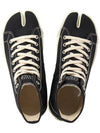 Tabi Split Toe High Top Sneakers Black - MAISON MARGIELA - BALAAN 3