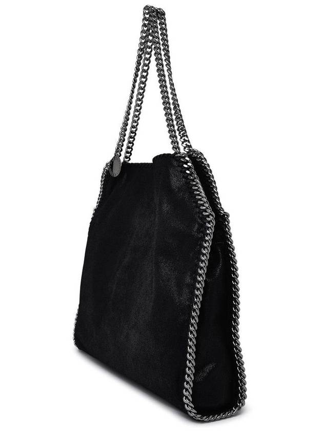 Faravella Chain Shoulder Bag Black - STELLA MCCARTNEY - BALAAN 6