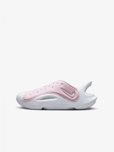 Aqua Swoosh Little Kids Sandals Pink Foam White FN0876 600 743267 - NIKE - BALAAN 1