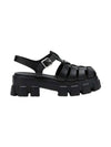 Monolith Rubber Sandals Black - PRADA - BALAAN 2