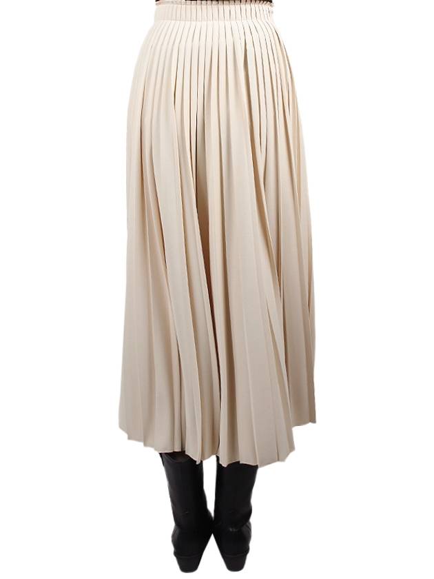 Weekend 24SS Women's Kiku Skirt Ivory KIKU 001 - MAX MARA - BALAAN 5