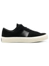 Suede Low Top Sneakers Black - TOM FORD - BALAAN 2