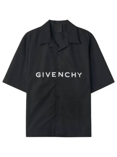 logo shirt black - GIVENCHY - BALAAN 1