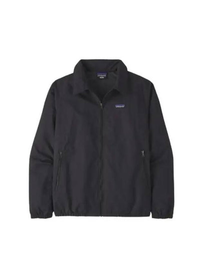 Men's Baggies Logo Patch Zip Pocket Zip-Up Jacket Ink Black - PATAGONIA - BALAAN 2