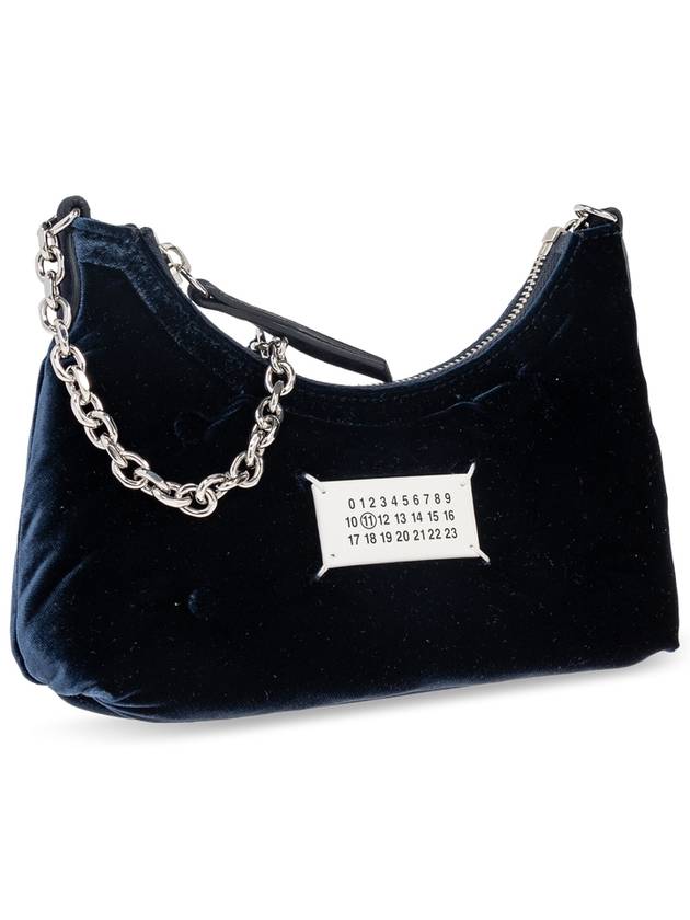 Maison Margiela Shoulder Bag Glam Slam Micro, Men's, Navy Blue - MAISON MARGIELA - BALAAN 4