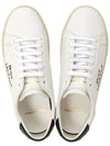 Court Classic Black Tab Low Top Sneakers White - SAINT LAURENT - BALAAN 3