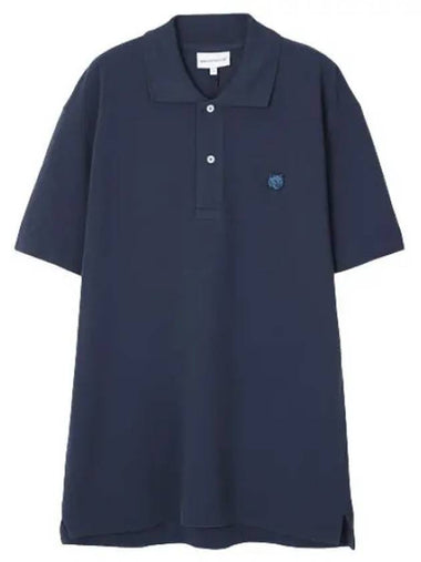 Bold Fox Head Patch Comfort Polo T Shirt Men s Collar - MAISON KITSUNE - BALAAN 1