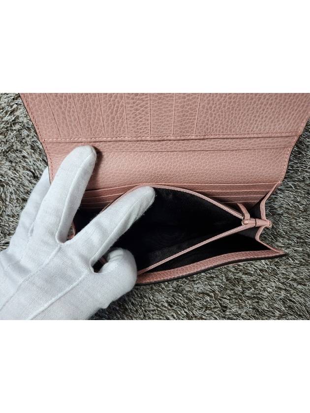 Pink flap long wallet - GUCCI - BALAAN 10