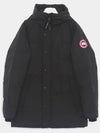 Carson Hooded Padding Parka Black - CANADA GOOSE - BALAAN 3