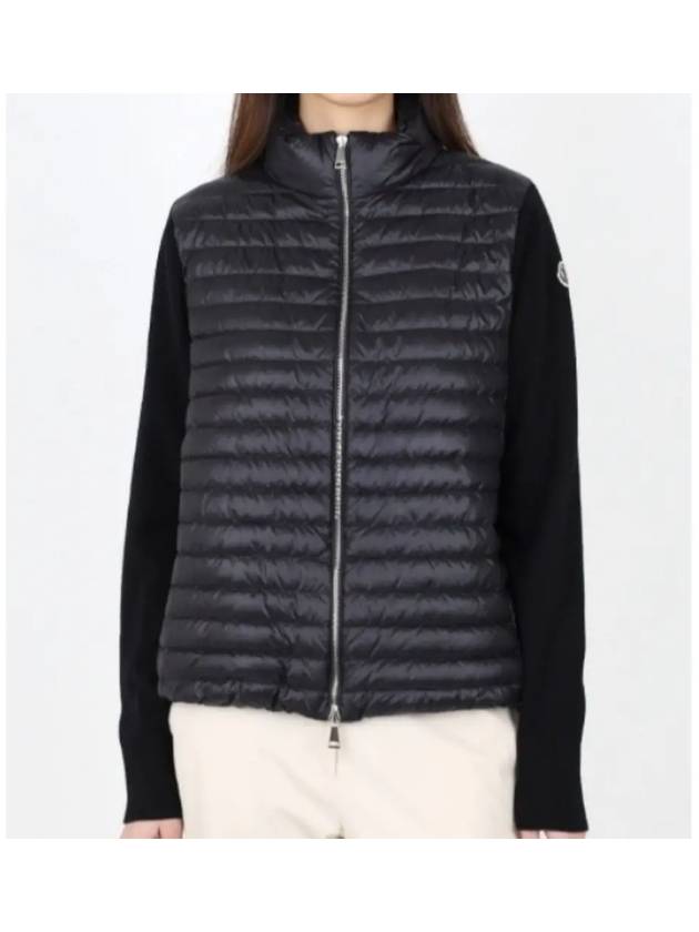 Women s padded zip up wool jacket 9B00024 M1131 999 - MONCLER - BALAAN 1